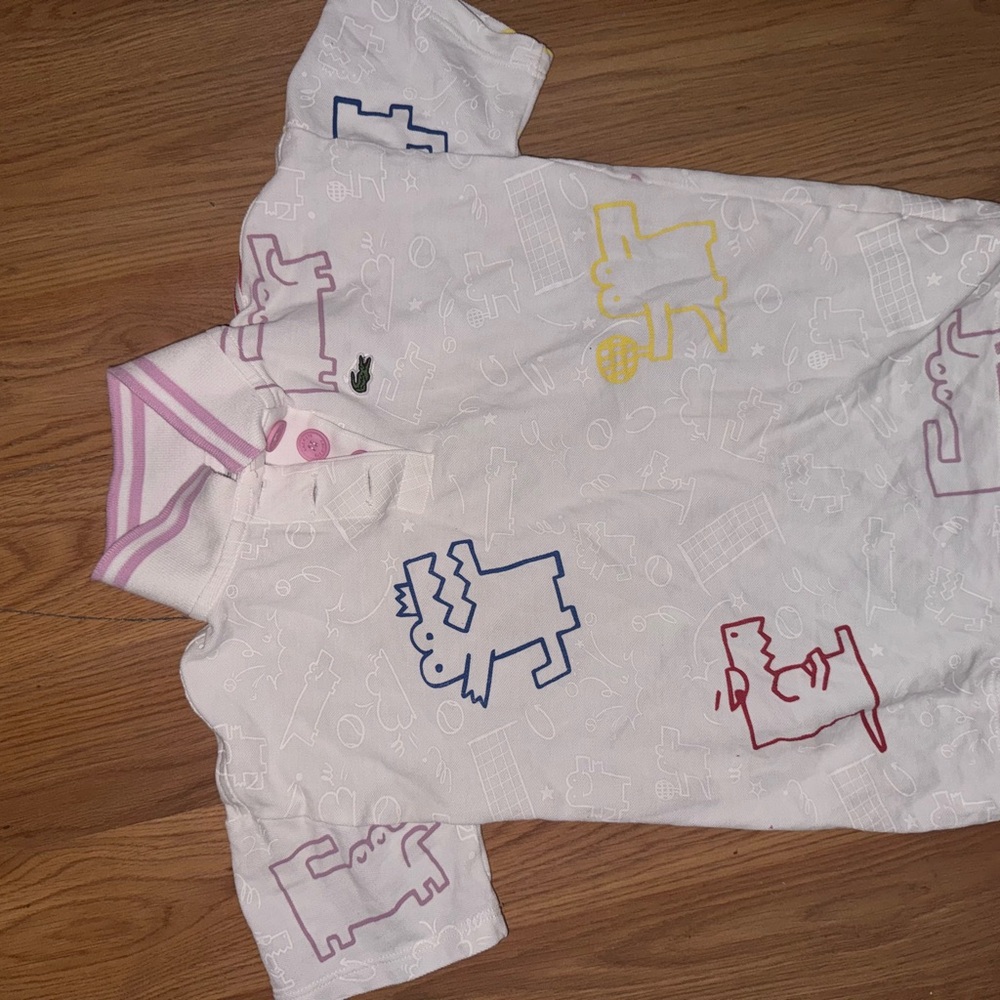Lacoste t shirt dress 3y